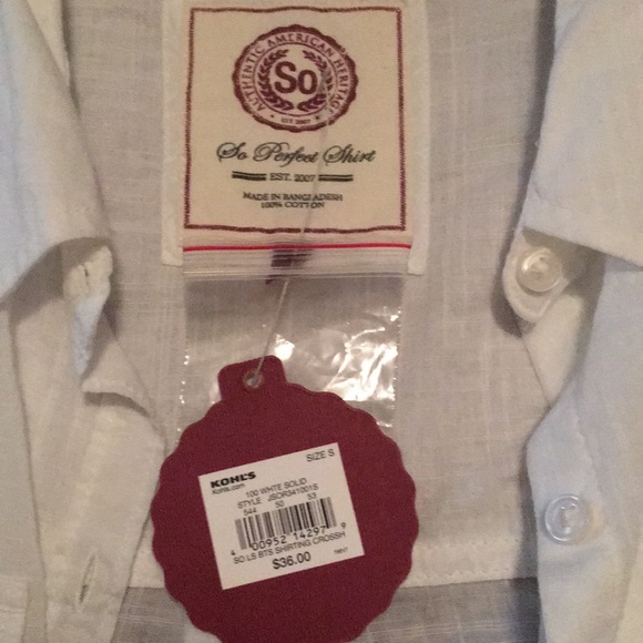 So button down - Picture 2 of 2